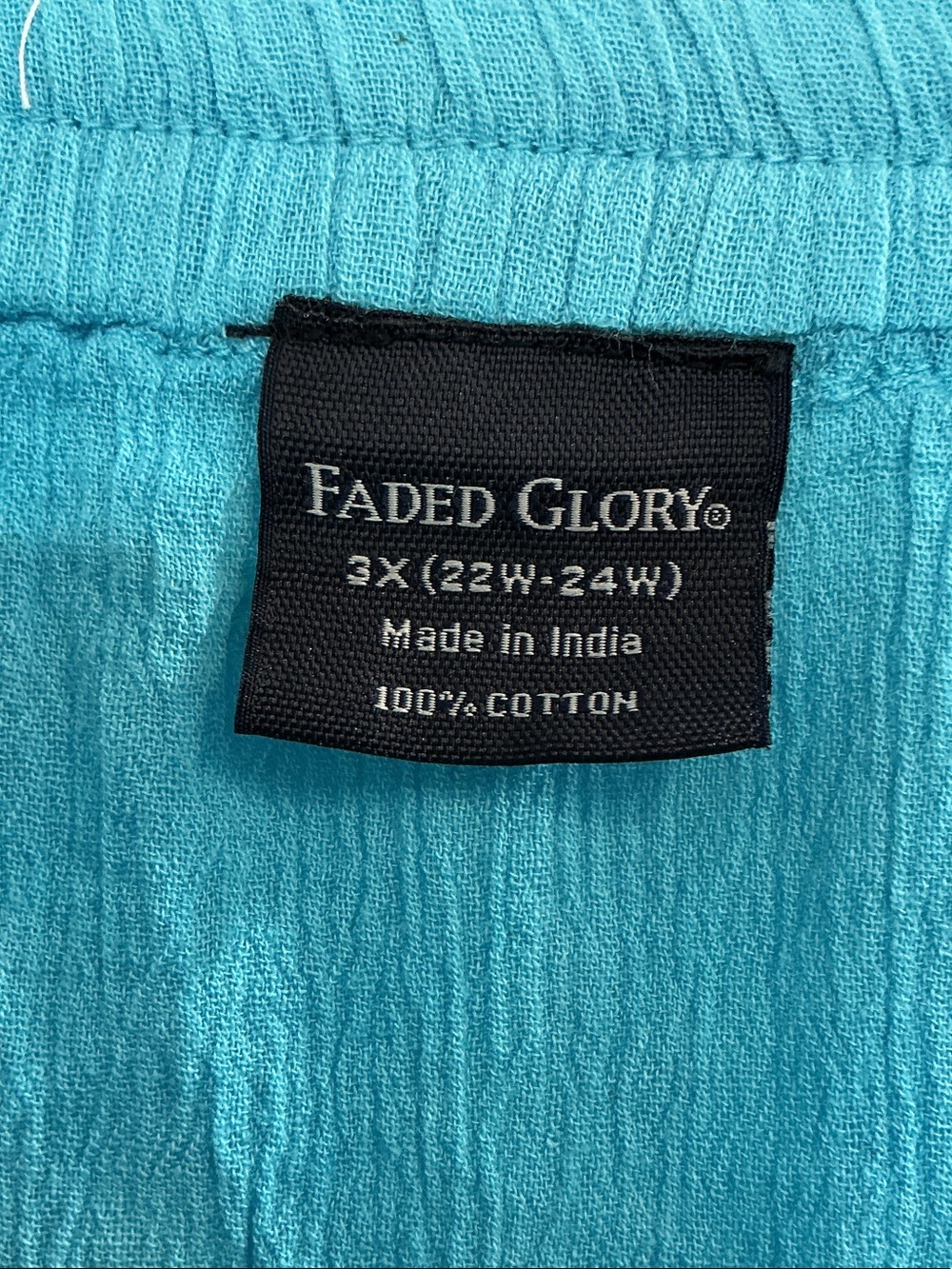Faded Glory Turquoise Ombre Maxi Skirt - Picture 6 of 6